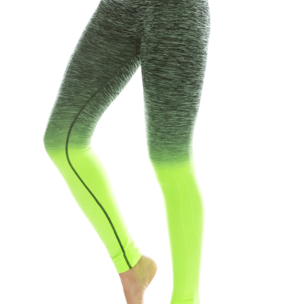 Ombre leggings with wide elastic waist band N-Gren